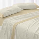 Burrito Blanco | Juego de Sábanas 100% Algodón Cama 105 Mostaza
