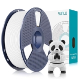 SUNLU Filamento PLA Matte 1.75mm Blanco, Filamento para Impresora 3D con Superficie Mate,Neatly Wound Filamento