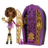 Monster High Skulltimate Secrets Hauntlywood Mysteries Clawdeen Wolf Conjunto de muñeca y accesorios