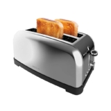 Cecotec Tostadora Vertical 2 Ranuras Largas Toastin’ time 1500 Inox Lite. 1500 W