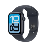 Apple Watch SE 3 GPS con caja de aluminio en color medianoche de 44 mm y correa deportiva color medianoche