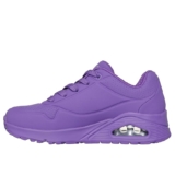 Skechers Uno Stand On Air Zapatillas para Mujer, Purple Durabuck/Mesh