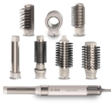 Cecotec Cepillo de Aire 8 Cabezales CeramicCare AirGlisse Champagne