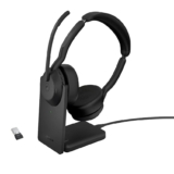 Jabra Evolve2 55 Auriculares Estéreo Inalámbricos con Base de Carga