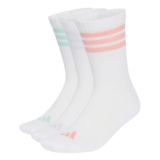 adidas Unisex adulto 3Stripes Cushioned Sportswear Crew Socks 3 Pair Pack Socks