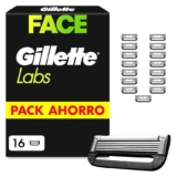 GilletteLabs Cuchillas de Afeitar Hombre, Pack de 16