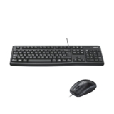 Logitech MK120 Combo con Teclado y Ratón con Cable para Windows
