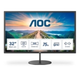 AOC Q32V4 Monitor 32 Pulgadas 75Hz Panel IPS, 4ms GtG