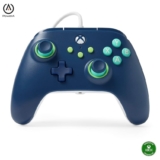 Power A Mando con cable Xbox Series X|S – Azul marino, mando