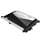 Cecotec Parrilla Eléctrica Rock’nGrill 750 Full Open. 750 W, Plancha Sandwichera