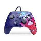 Mando con cable PowerA Advantage Plus para Xbox Series X|S – Flor nocturna