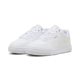 PUMA Caven III JrSneaker Unisex para niños, Blanco Plata