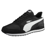 PUMA Unisex ST Runner v2 NL Sneakers, Puma Black-Puma White