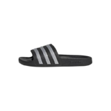 adidas Women’s Adilette Aqua Slides Core Black/Silver Met./Silver Met. 7 UK 40.5 EU