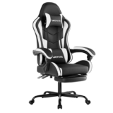 WOTSTA Silla Gaming, Silla Oficina Ergonómica con Reposapiés