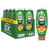 Fairy MaxPower Líquido Lavavajillas 8 x 450ml