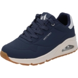 Skechers Uno Golden Air Zapatillas para Mujer, Navy Durabuck/Silver Trim