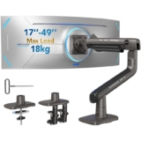 Brazo Monitor HUANUO para Pant Ultraan a 49 Pulgadas, Soporta a 18kg