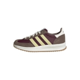 adidas Mujer Run 70S 2.0 Shoes, Maroon/Powder Yellow/Earth Strata
