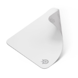 SteelSeries QcK Alfombrilla Gaming Mediana – Blanco – Base Antideslizante