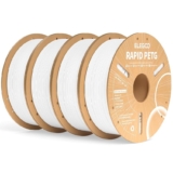 ELEGOO Filamento PETG Rápido 1.75 4KG Blanco