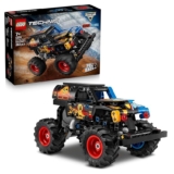 LEGO Technic Monster Jam Grave Digger Fuego y Hielo – Camión de Juguete de Carga Manual