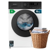 Cecotec Lavadora 6 Kg Carga Frontal Bolero DressCode 6150 Inverter A HairCatch Kit. 1650W