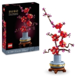 LEGO Botanicals Flor de Ciruelo Adorno Floral – Flores Artificiales