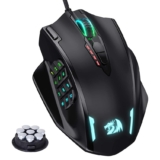 Redragon M908 Impact Ratón Gaming MMO Cableado RGB 12400 dpi
