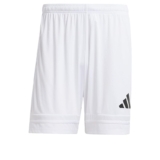 adidas Hombre Squadra25 Short Shorts, White/White/Black