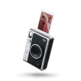 instax Mini EVO Black-C. Cámara e Impresora con Pantalla LCD de 2,7 Pulgadas