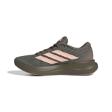 adidas Mujer Runfalcon 6 Shoes, Olive strata/Haze Coral/Magic Mauve