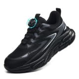 QCCQ Zapatos de Seguridad para Hombre Mujer Zapatillas de Seguridad con Punta de Acero