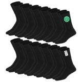 SOXCO calcetines de algodón para hombre hasta la pantorrilla 43