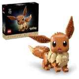 LEGO Pokémon Eevee – Kit de Construcción para Adultos – Maqueta 3D de Puzzle Anime