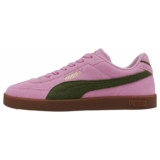 Puma Puma Club II Era – Tenis Unisex de Ante, Rosa Brillante Verde Oliva