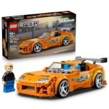 LEGO Speed Champions Toyota Supra MK4 de A Todo Gas – Maqueta de Coche Deportivo de