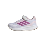 adidas Unisex niños RUNFALCON 5 Shoes Kids, FTWR White/Clear pink/GUM10