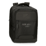 Pepe Jeans Bromley Mochila para Portátil, Negro