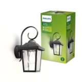 PHILIPS Buzzard Aplique LED Exterior 60W E27 Sin Bombilla IP44
