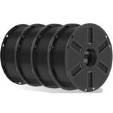 JAYO Negro*4 PLA Filamento 1.75mm 4.4kg Bundle