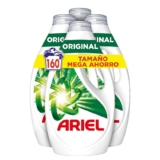 Ariel Detergente Lavadora Liquido 160 Lavados (4×40)