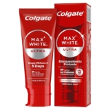 COLGATE Max White Ultra Active Foam Pasta de Dientes Blanqueadora con Flúor