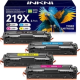 219X (con Chip) Compatible con HP 219X Toner Set MFP 3302FDWG Toner W2190X)