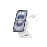 Belkin BoostCharge Cargador Magnético Plegable Qi2 15W, Estación de Carga Inalámbrica