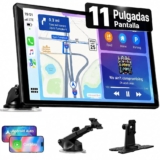 LAMTTO Pantalla Carplay Coche 11 Pulgadas 2026 Upgrade Apple Car Play & Android Auto Inalámbrico,Pantalla