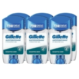 Gillette Clear Gel Eucalipto Antitranspirante Y Desodorante Hombre 6x70ml