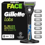 GilletteLabs Maquinilla de Afeitar Hombre con 8 Cuchillas de Recambio