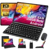 SUAAT Tablet 11 Pulgadas Android 16 GB RAM + 256 GB ROM+TF 2TB