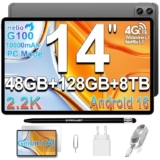 TECLAST T70PRO Tablet 14″ 2.2K Gaming Tableta Android 16, G100 2.2GHz Octa